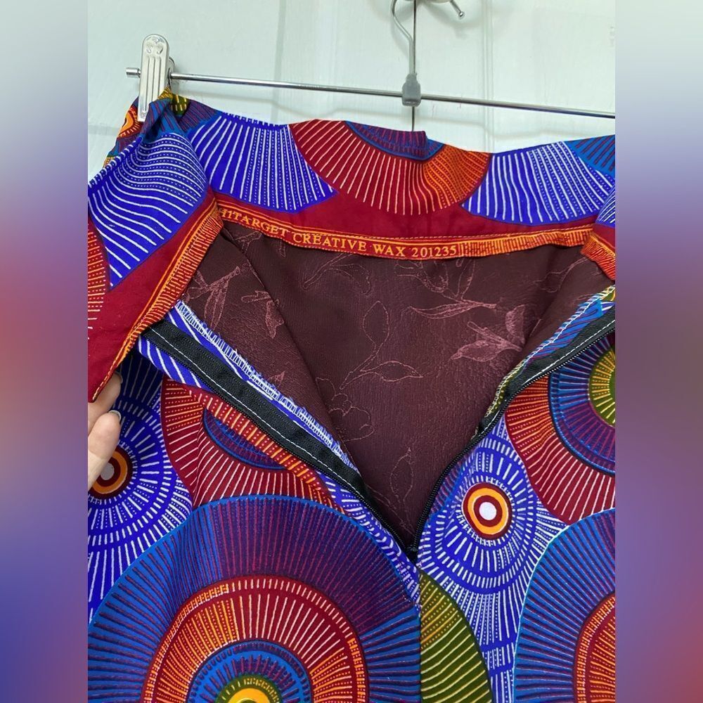 Bohemian Batik Patterned Skirt - Picture 6 of 7